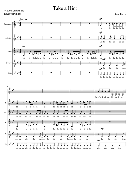 Take a Hint - Victorious (Acapella)