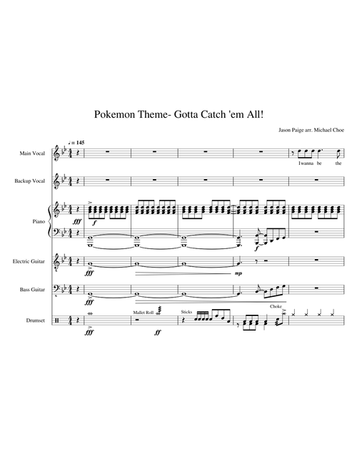 Pokemon Theme- Gotta Catch 'Em All!