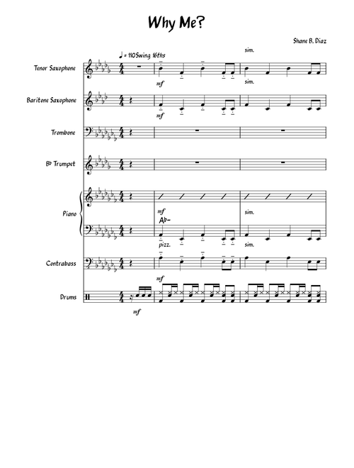 Why me – Big Bad Voodoo Daddy Why me - big band
