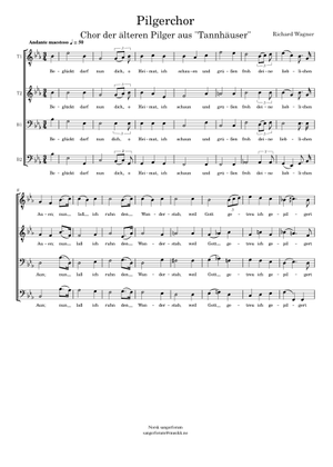 Wagner Tannhäuser Overture (Piano solo) Sheet Music for Piano