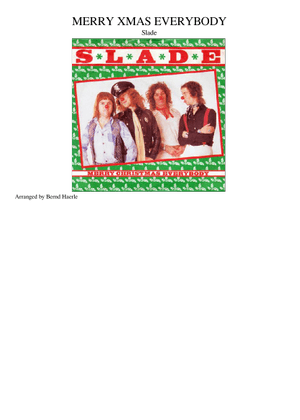 Merry Xmas Everybody by Slade Sheet Music for Piano (Solo) easy ...