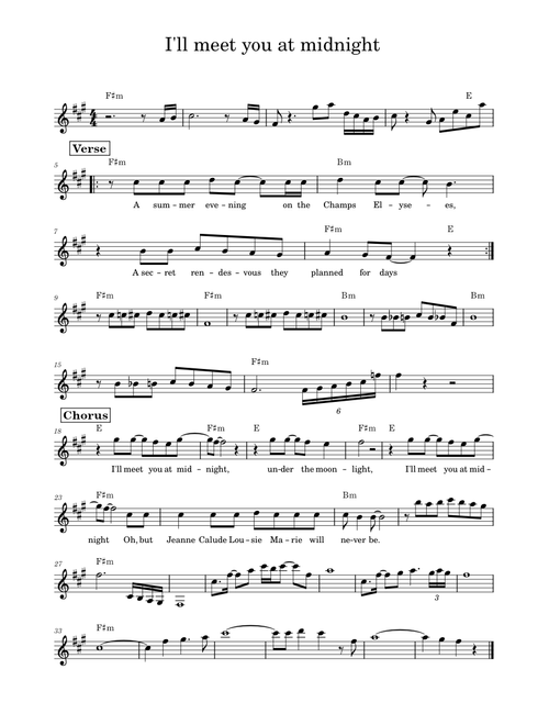 I'll meet you at midnight – Smokie
