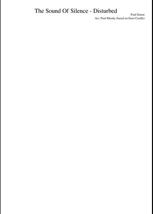 The Sound Of Silence - Disturbed Mixed Ensemble