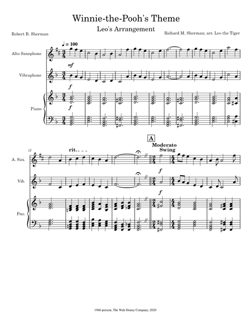 Winnie-the-Pooh's Theme (MS4 Version)
