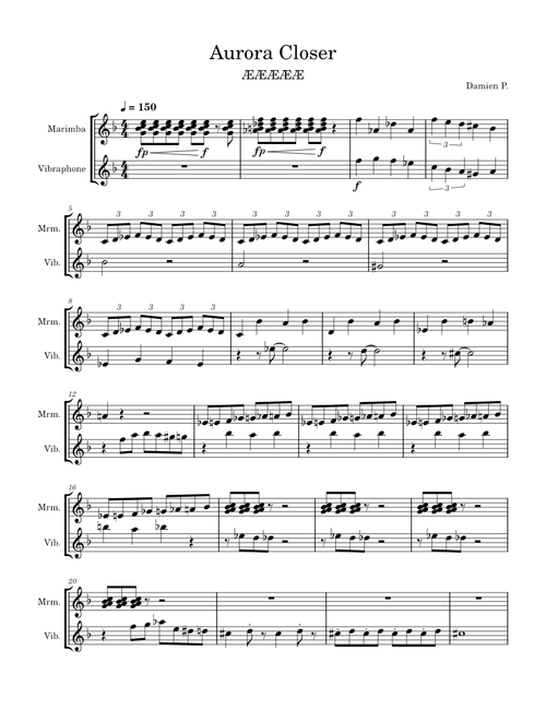 Aurora Closer – Damien Perez