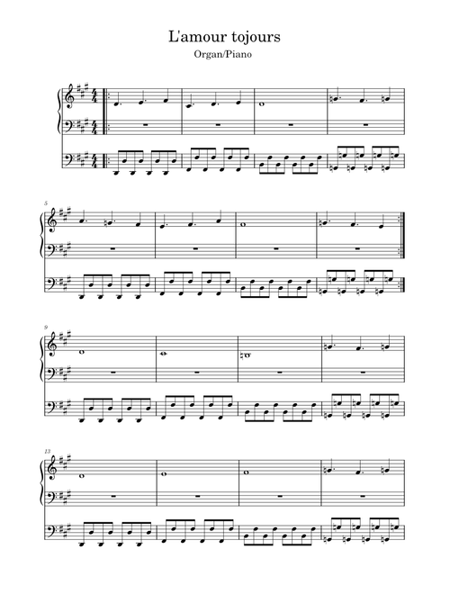 L'Amour toujours – Gigi D'Agostino