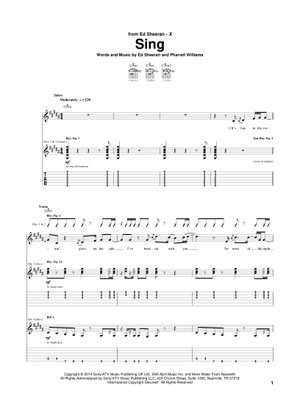 Play Official version of Grade 8 sheet music by Ed Sheeran
