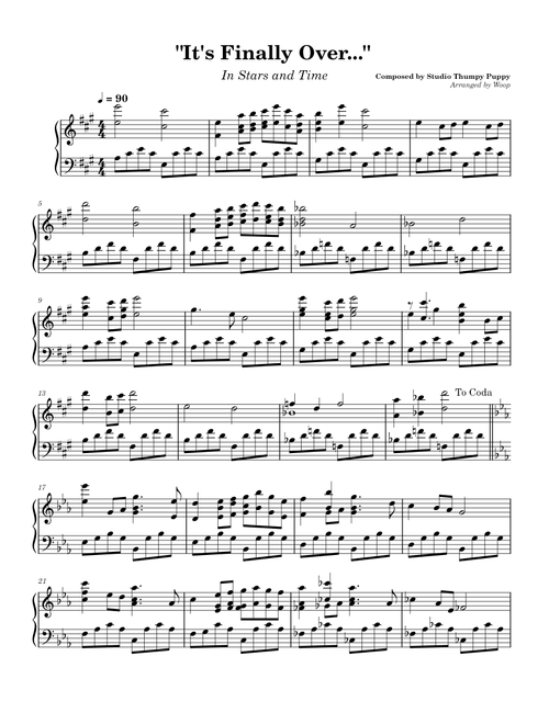 It's Finally Over... – In Stars and Time