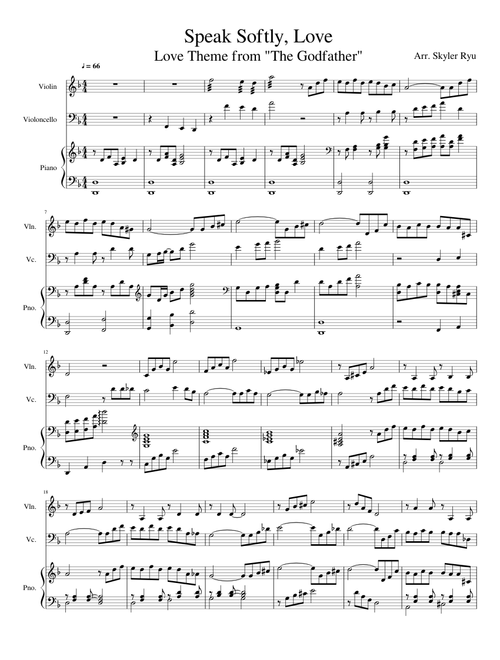 Speak Softly Love (Love Theme from "The Godfather")
