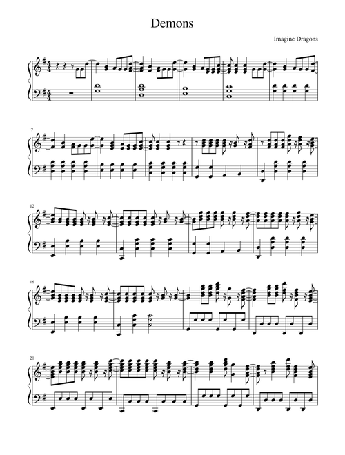 Demons (Imagine Dragons)