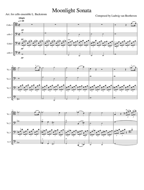 Moonlight Sonata  Beethoven