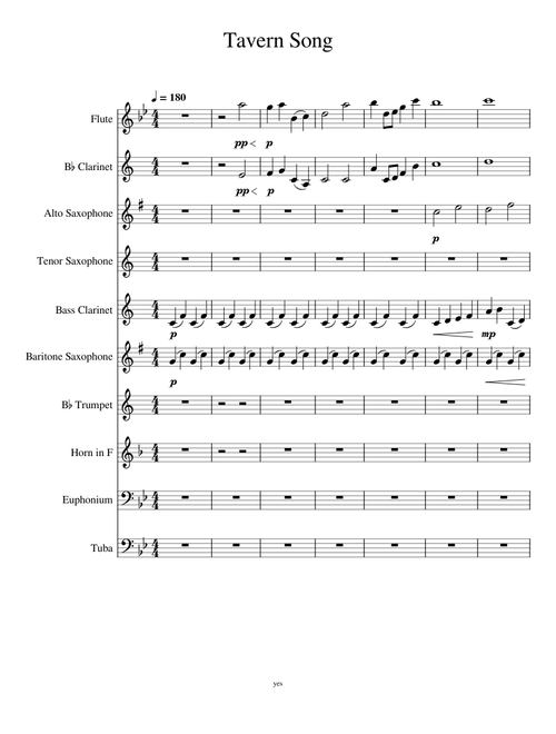 Tavern Song