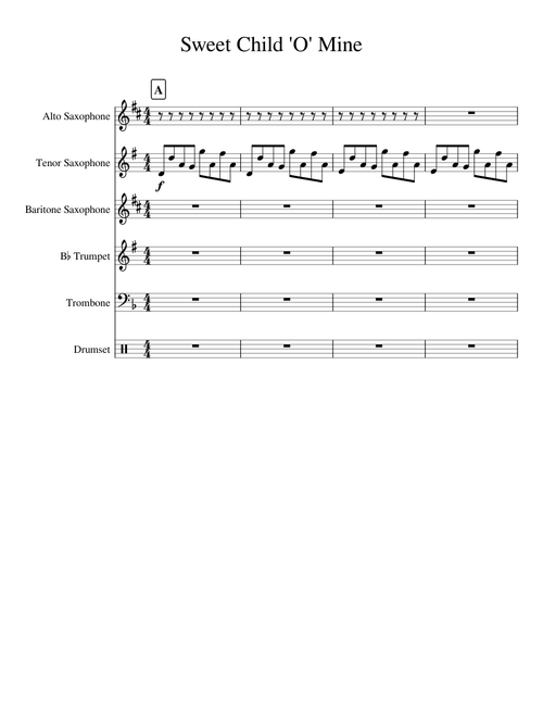 Sweet Child O' Mine - Guns N' Roses