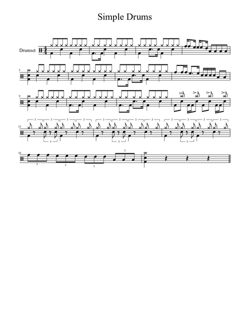 Simple Drums