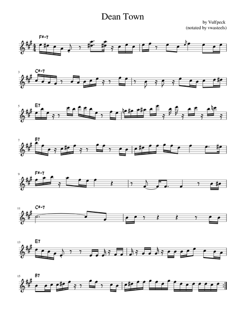 Dean Town by Vulfpeck
