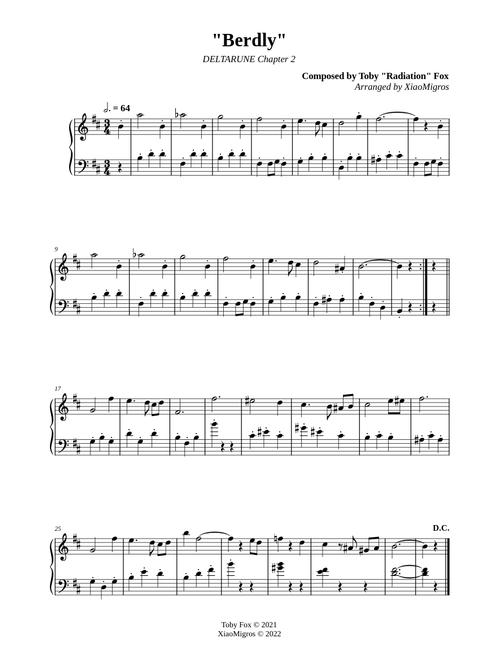 Berdly - DELTARUNE Chapter 2