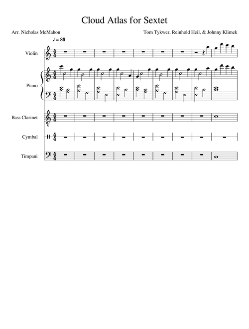 Cloud Atlas for Sextet