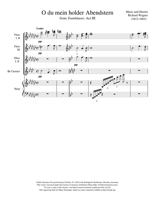 Tannhäuser- O du mein holder Abendstern
