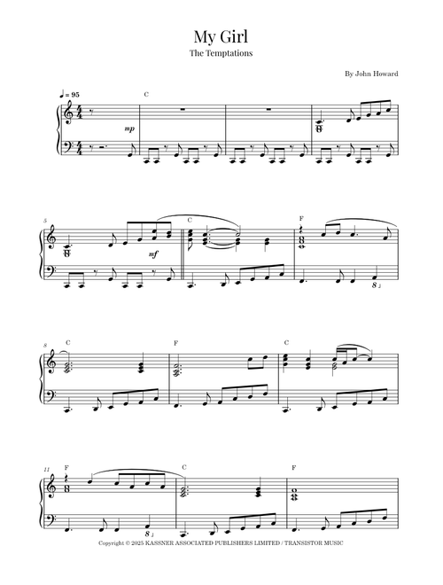 My Girl  – The Temptations