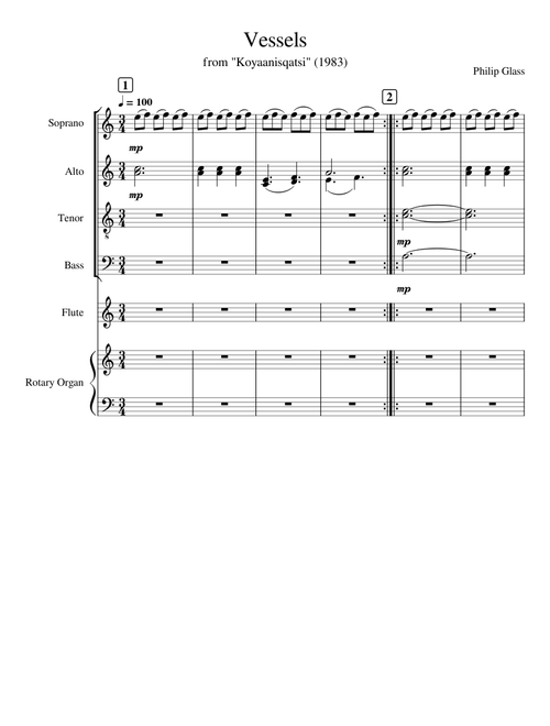 Philip Glass - Vessels