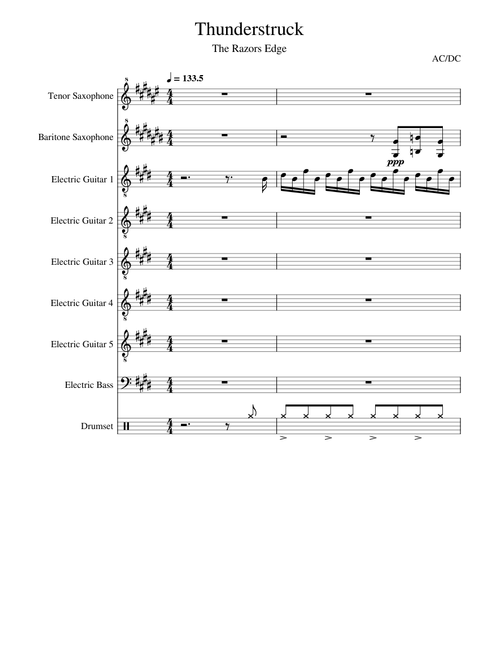 Thunderstruck – AC/DC