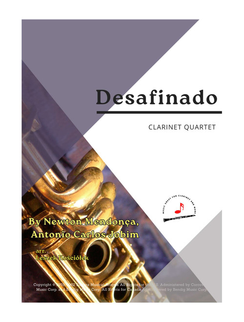 Desafinado (Arr. Leszek Kościółek) - Antonio Carlos Jobim, Newton Mendonça (Woodwind Ensemble)