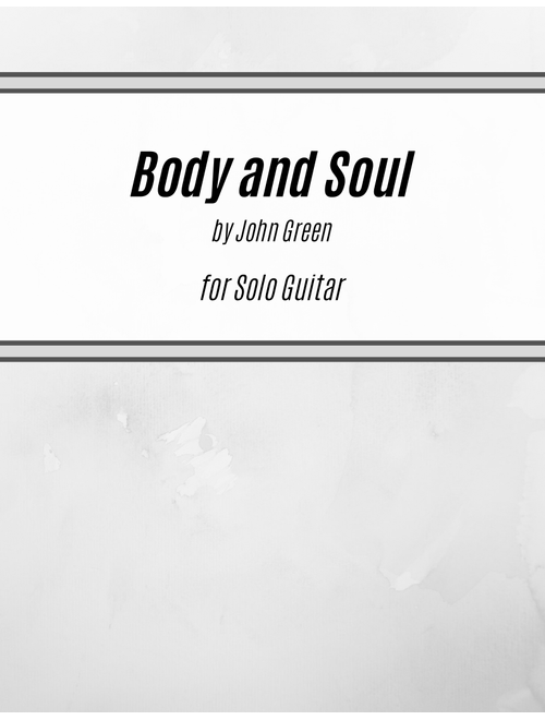 Body And Soul (Arr. Kenneth Pasciak) - Tony Bennett & Amy Winehouse (Easy Guitar with TAB)