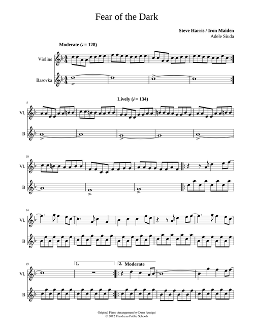 Fear of the Dark - Steve Harris (Iron Maiden)