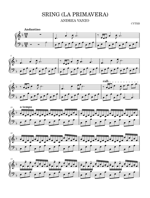 Spring - Andrea Vanzo