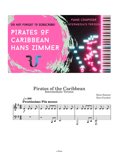 Pirates Of The Caribbean - He's A Pirate - Main Theme
