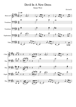 Devil in a New Dress Piano Sheet Music for Piano (Solo) easy | MuseScore.com