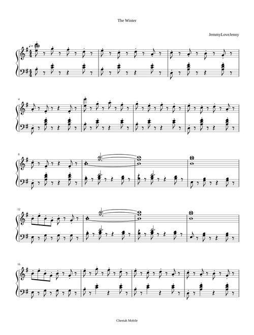 Dancing Line - The Winter