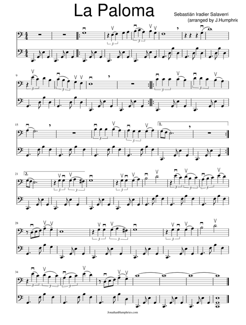 La Paloma Cello Duet 