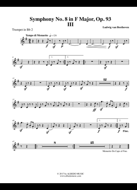 Free Symphony No.8 In F Major, Op.93, Movement I by Ludwig van