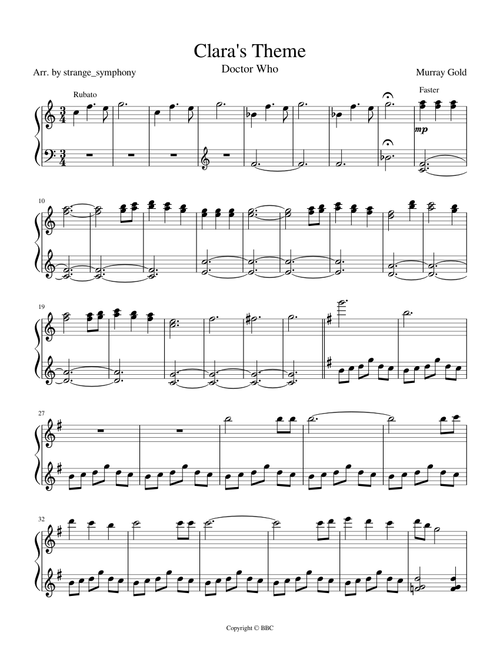 Clara's Theme (Doctor Who)