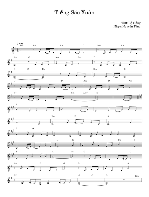 Tiếng Sáo Xuân