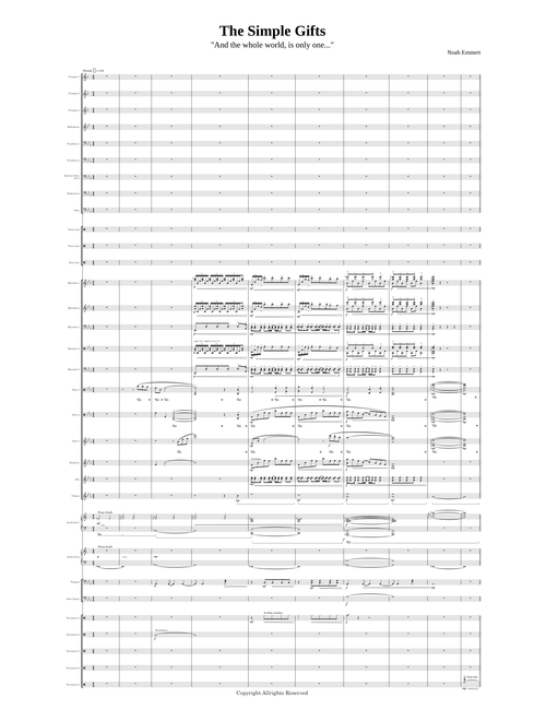 The Simple Gifts - Marching Band