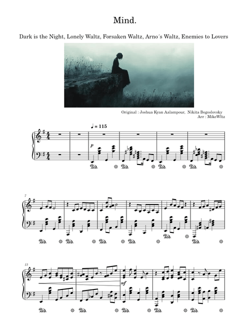 Joshua Kyan Aalampour: Lonely Waltz, Forsaken Waltz, Arno´s Waltz, Enemies to lovers + Extra