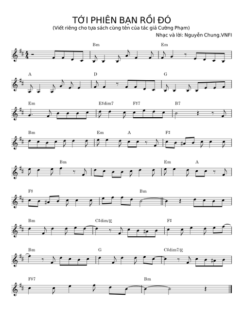 TỚI PHIÊN BẠN RỒI ĐÓ - Nguyễn Chung