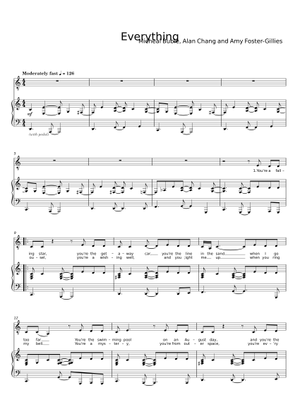 Everything Sheet Music with Chords for Piano (Solo) easy | MuseScore.com