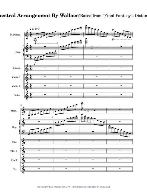 Final Fantasy Prelude (Orchestral Arrangement) by Wallace