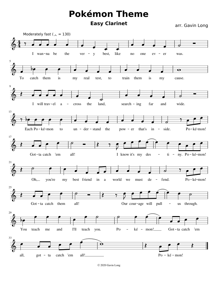 Beginner clarinet music sale