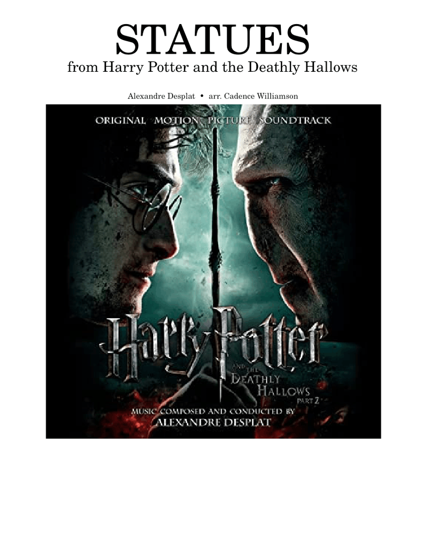 Statues Alexandre Desplat (Harry Potter and the Deathly Hallows pt2