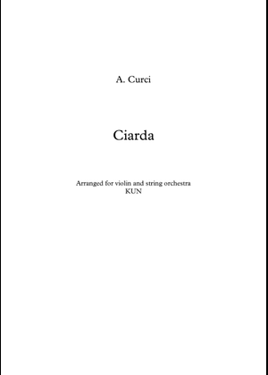Libro Per Violino 'Ciarda' - Edizioni Curci, Raccolta Spartiti Per Musicisti