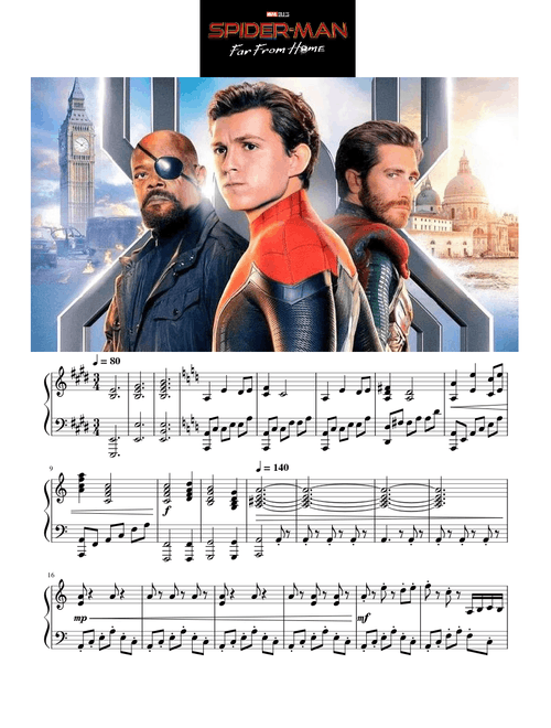 Spider Man Far From Home Main Theme - Spider Man Far From Home