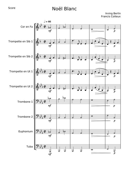 Noël Blanc - Irving Berlin