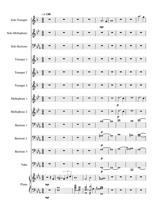 Blue Devils 2011 - Brass Score (The Beat My Heart Skipped)