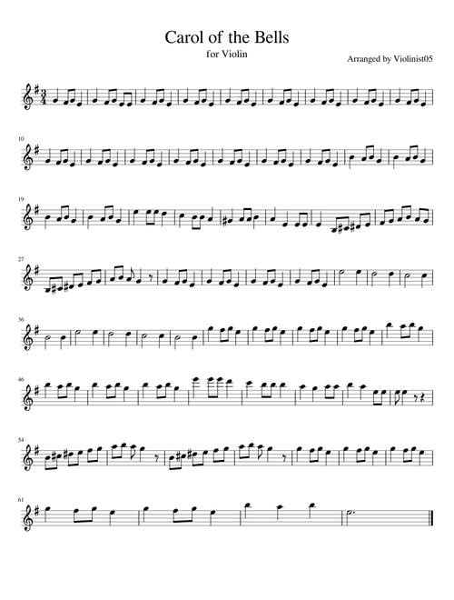 Carol of the Bells
