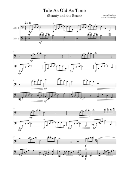 Tale As Old As Time – Alan Menken