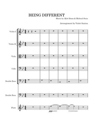 Being different – Kyle Dixon & Michael Stein Sheet Music for Piano ...